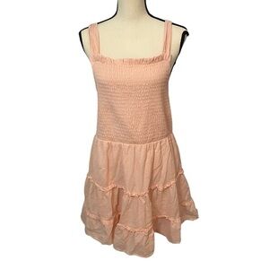 Wild Fable Coral Peach Sun Dress Sz XL